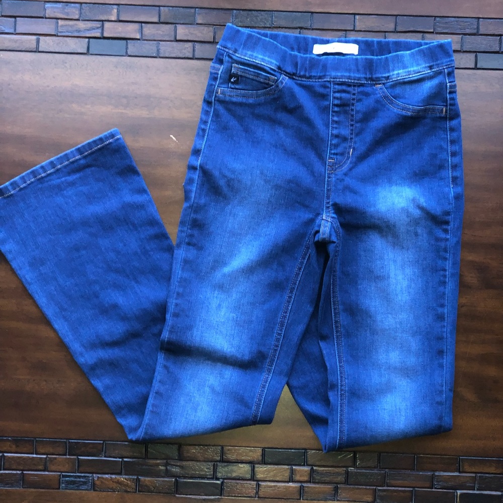 Kancan pull-on flare jeans